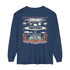Dissolve The Ego (Back design) - Unisex Garment-dyed Long Sleeve T-Shirt